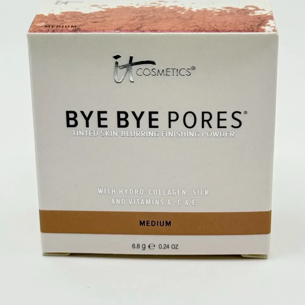 IT Cosmetics Bye Bye Pores Finishing Powder Medium Tinted Sealed